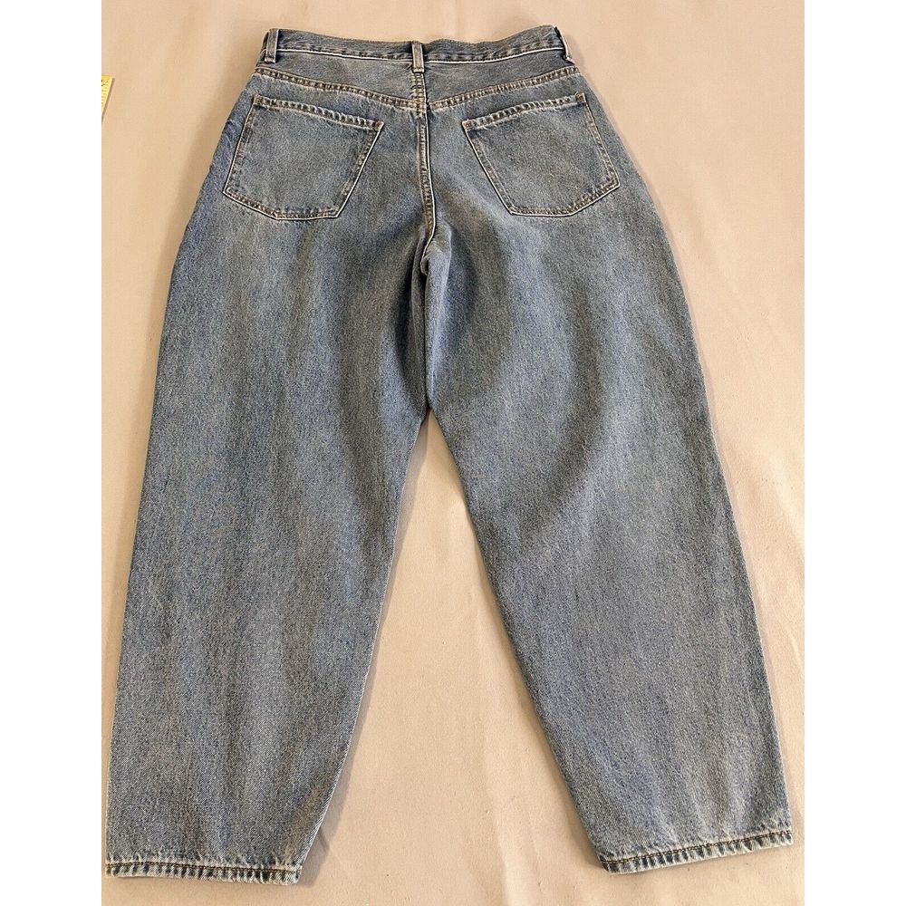 Old Navy Jeans High Rise Tapered Blue‎ Denim Womens Size 12 Y2K - Picture 7 of 9